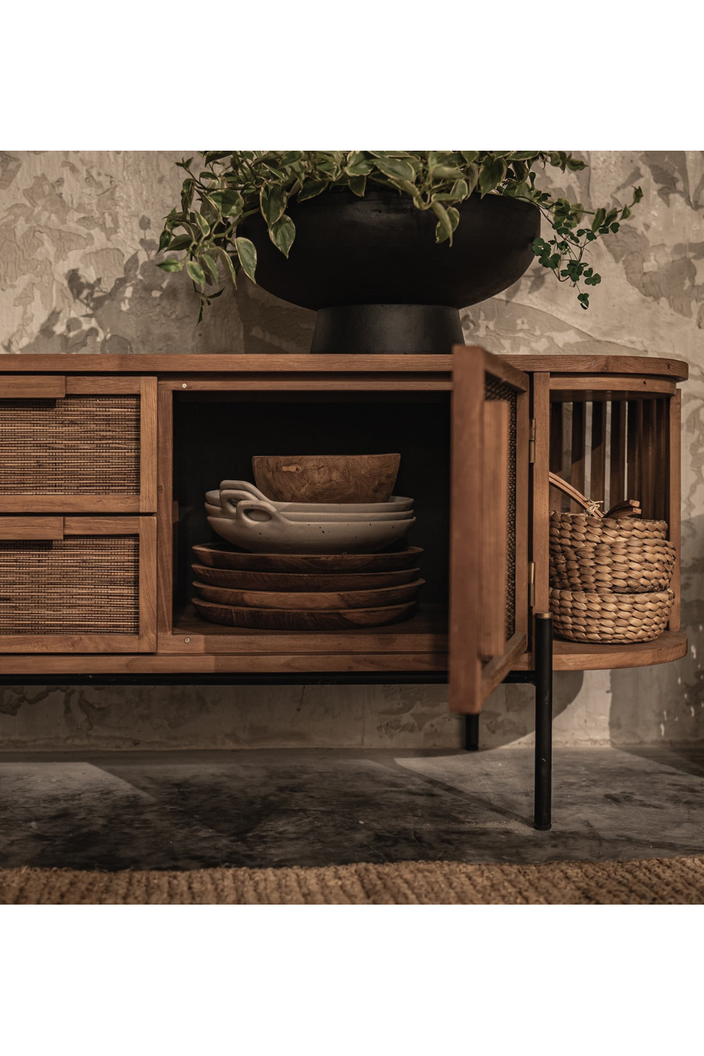 Coconut And Teak Wood Dresser | dBodhi Coco | OROA.com