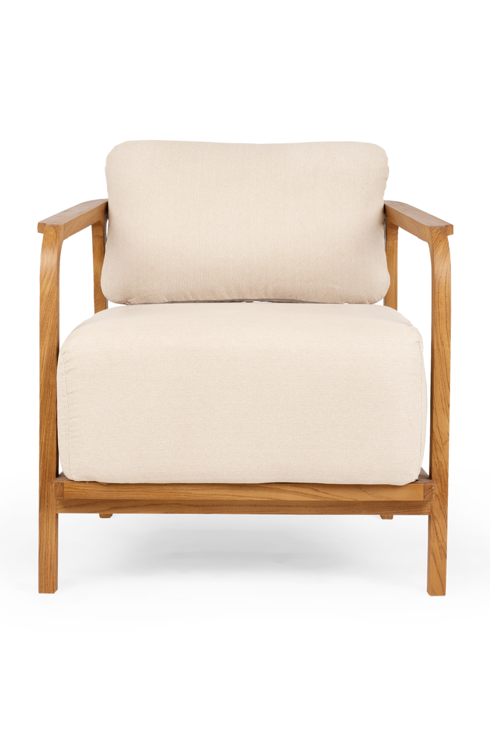 Teak Wood Lounge Chair | Oroa.com