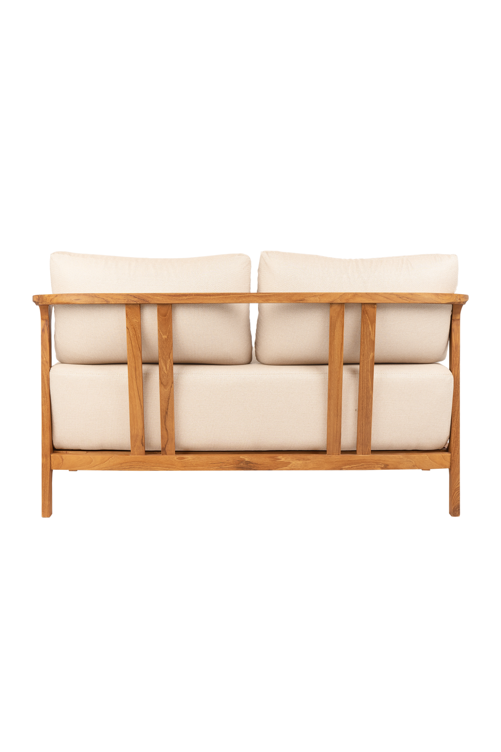 Teak Wood 2-Seater Sofa | Oroa.com