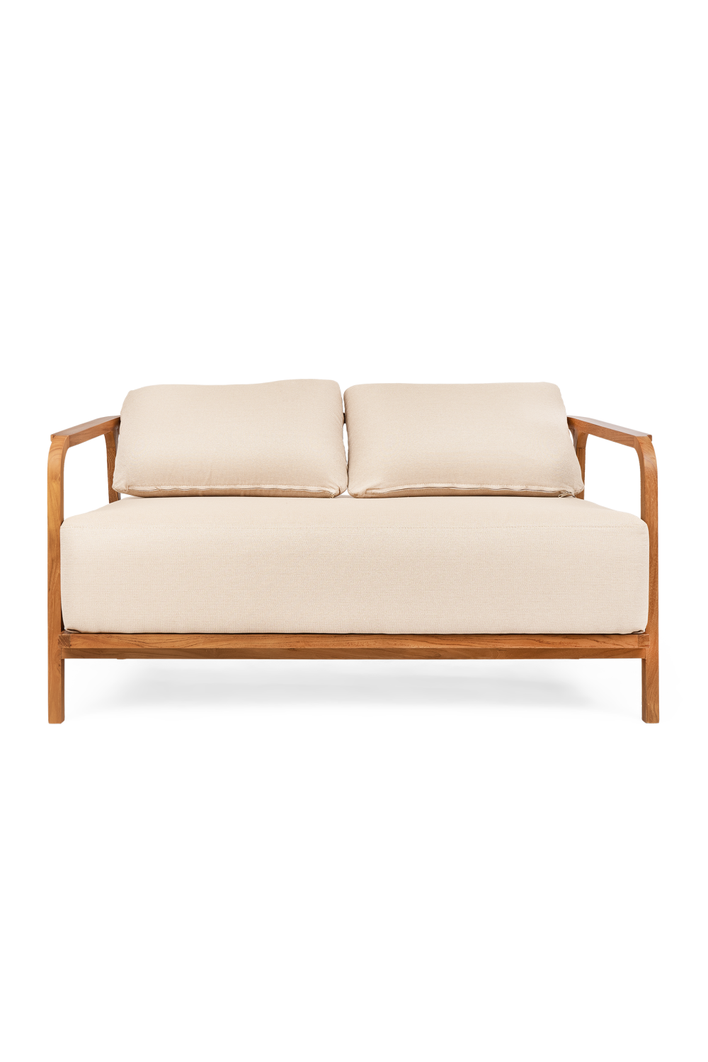 Teak Wood 2-Seater Sofa | dBodhi Classy | OROA.com