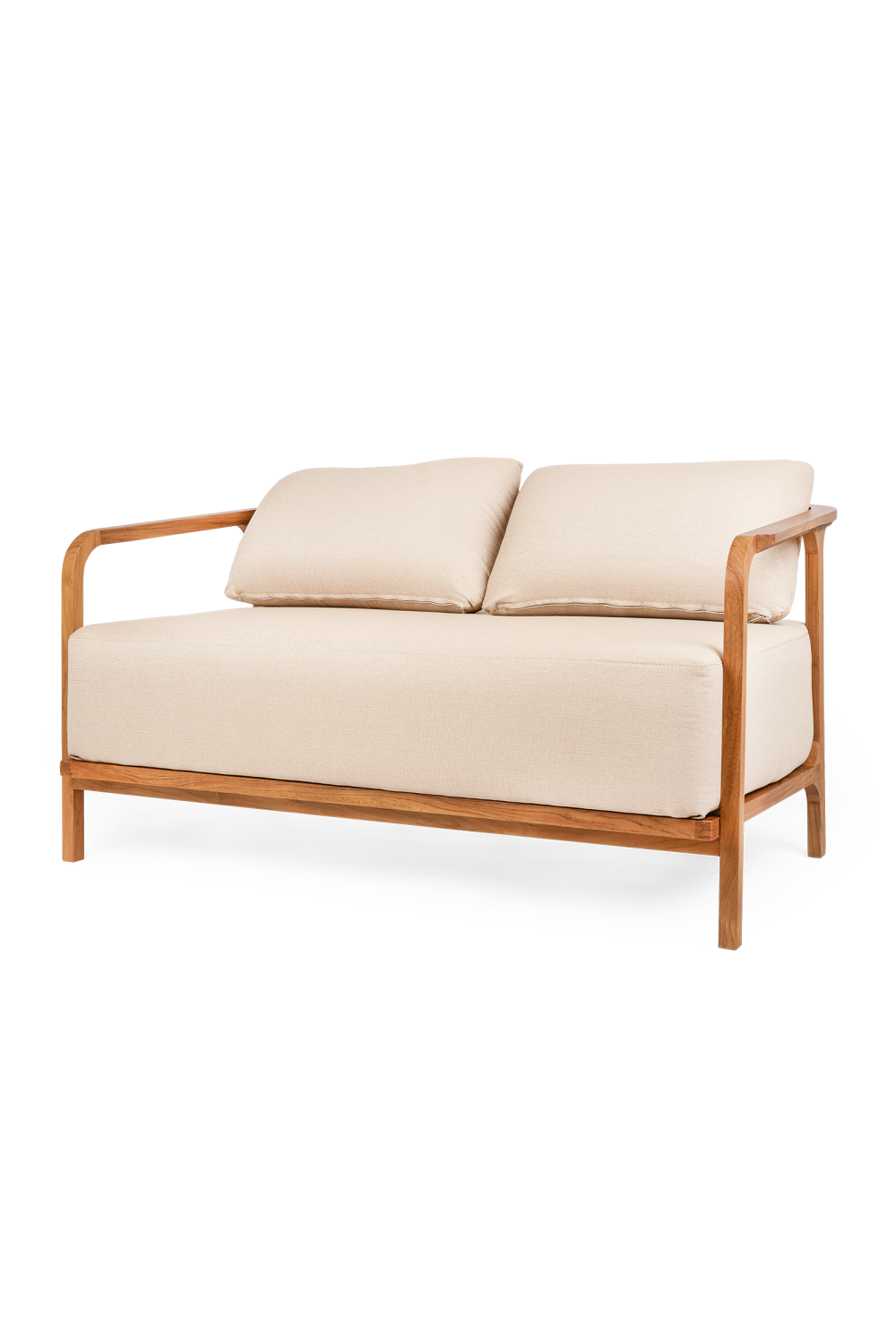 Teak Wood 2-Seater Sofa | dBodhi Classy | OROA.com