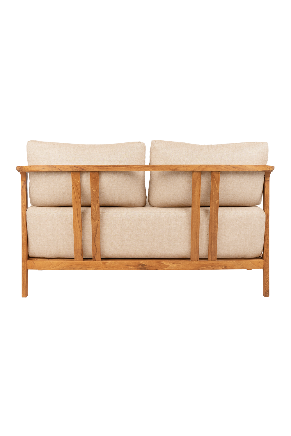 Teak Wood 2-Seater Sofa | Oroa.com
