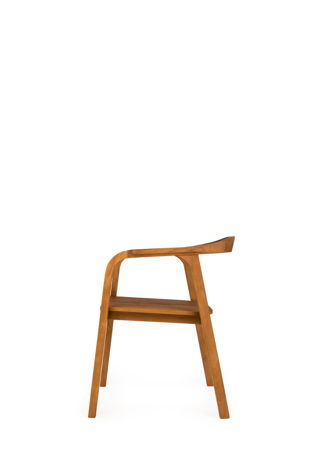 Teak Curved Dining Chair | dBodhi Classy Bibo | OROA.com