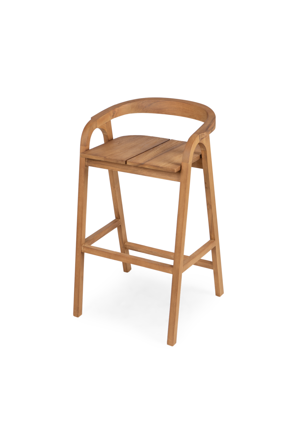 Teak Modern Bar Chair | Oroa.com