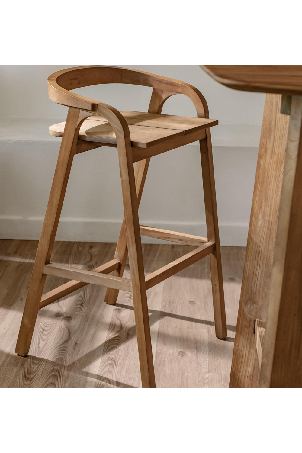 Teak Modern Bar Chair | dBodhi Classy Bibo | OROA.com