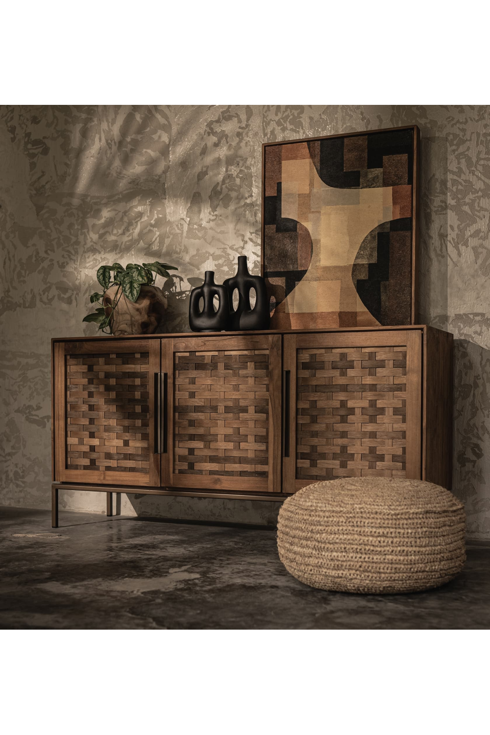 Natural Wooden Low Dresser | dBodhi Karma | OROA.com