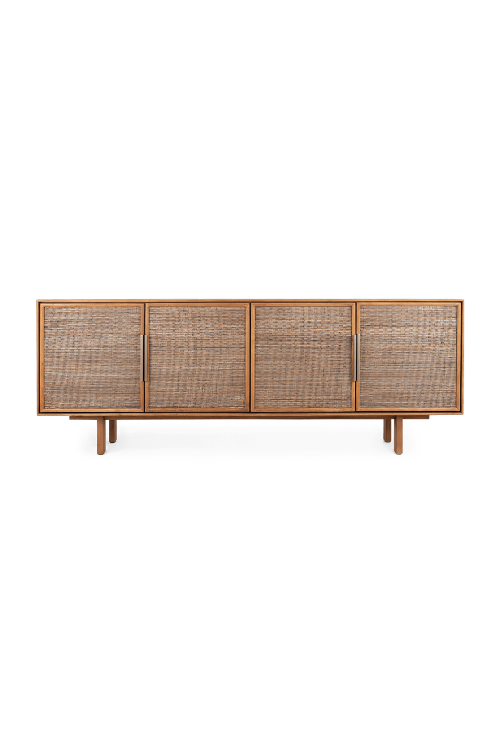 Teak Framed 4 Door Dresser | dBodhi Grace | OROA.com