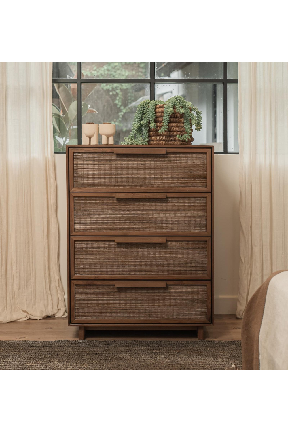 Woven Coconut Leaf Dresser | dBodhi Hopper | OROA.com