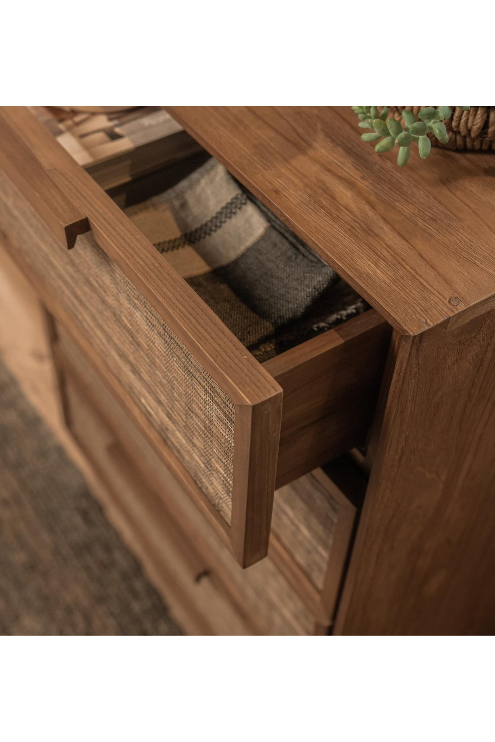 Woven Coconut Leaf Dresser | dBodhi Hopper | OROA.com