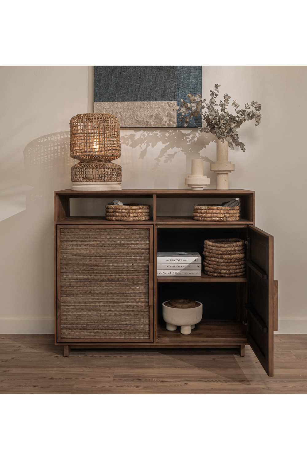 Modern Teak High Dresser | dBodhi Hopper | OROA.com