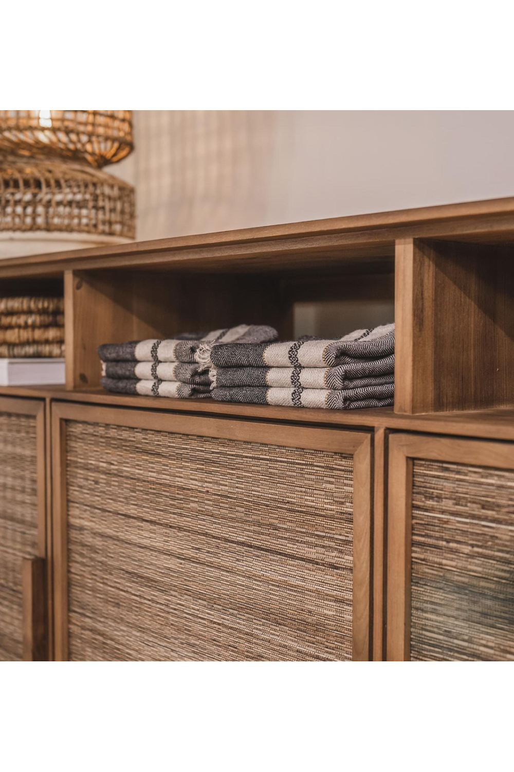 Modern Teak High Dresser | dBodhi Hopper | OROA.com