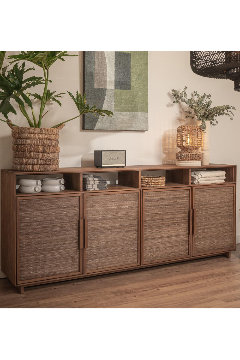 Modern Teak High Dresser | dBodhi Hopper | OROA.com