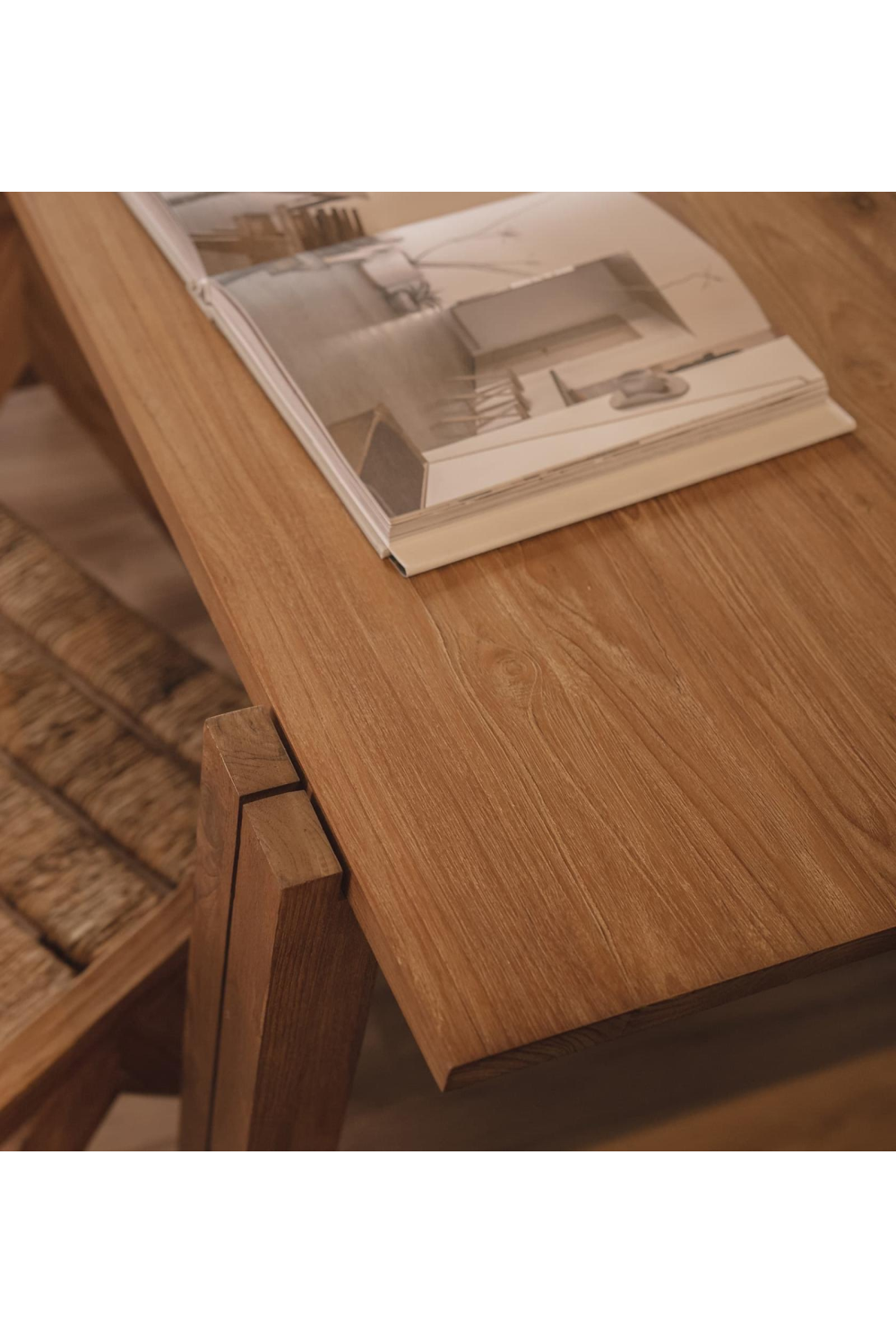 Solid Teak Dining Table | dBodhi Hopper | OROA.com