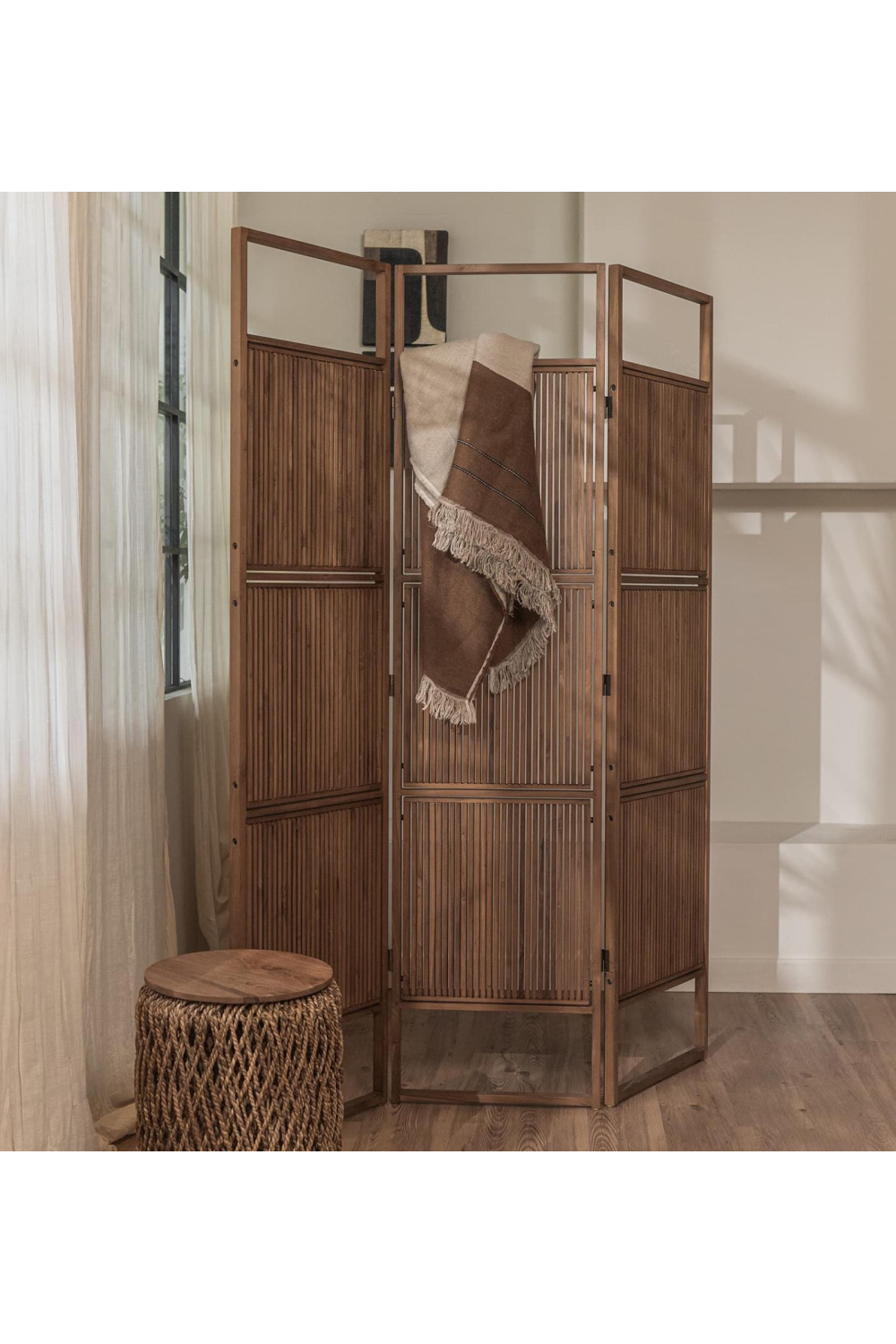 Solid Teak Divider | dBodhi Hopper | OROA.com