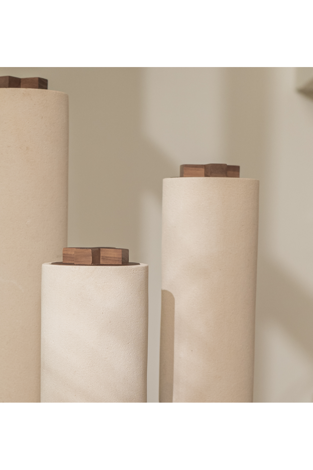 Sandstone Lidded Vase | dBodhi Bo | OROA.com