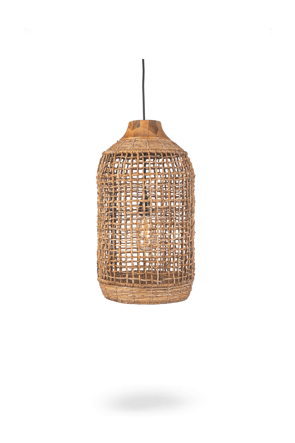 Abaca Rustic Lampshade | dBodhi Brandy Koi | OROA.com