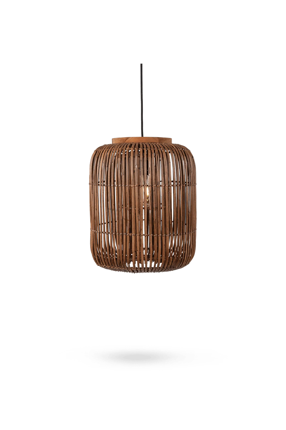 Rattan Cane Hanging Lamp | dBodhi Barrel | OROA.com