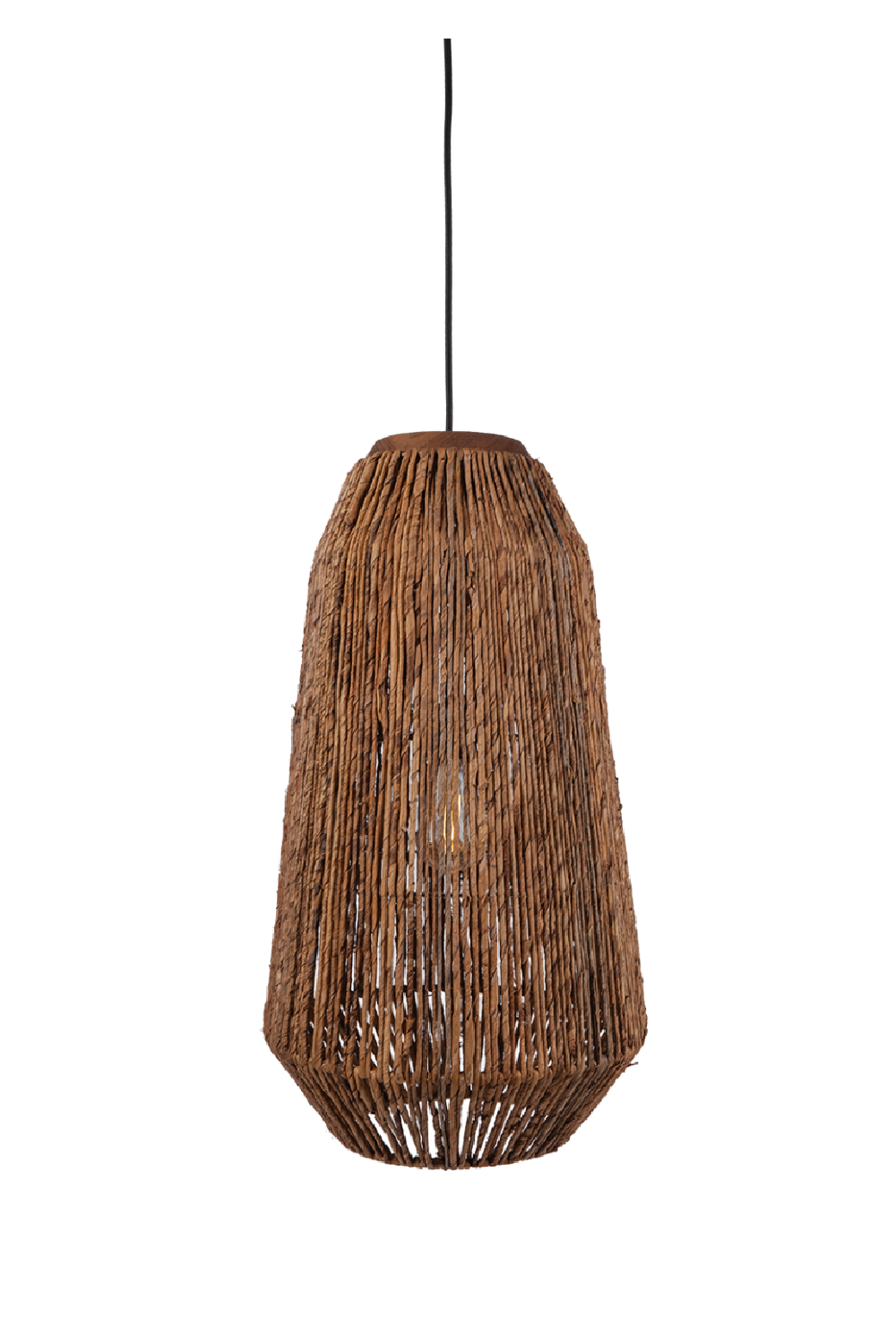 Abaca Weave Hanging Lamp | dBodhi Cone | OROA.com