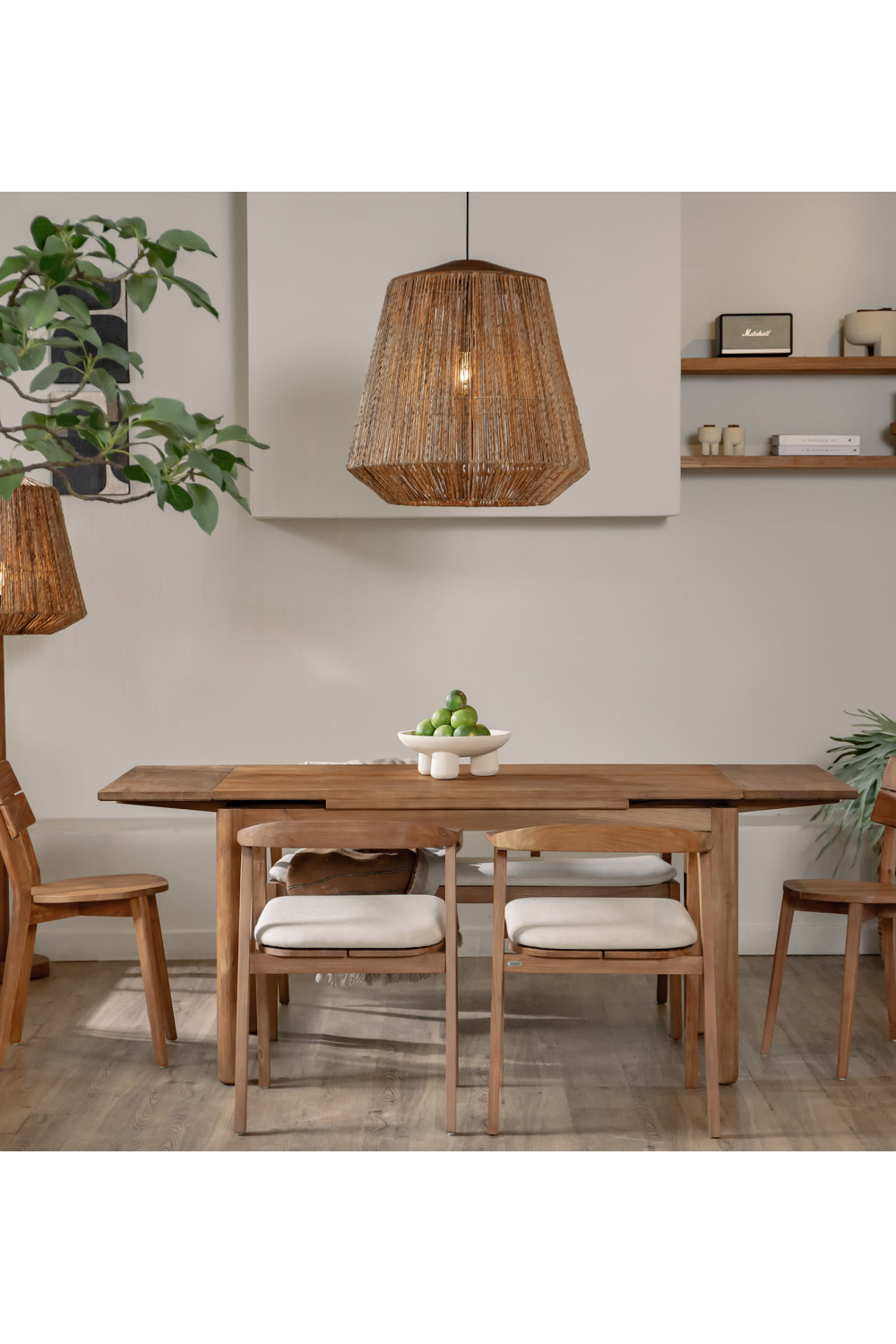 Modern Abaca Hanging Lamp | dBodhi Crown | OROA.com