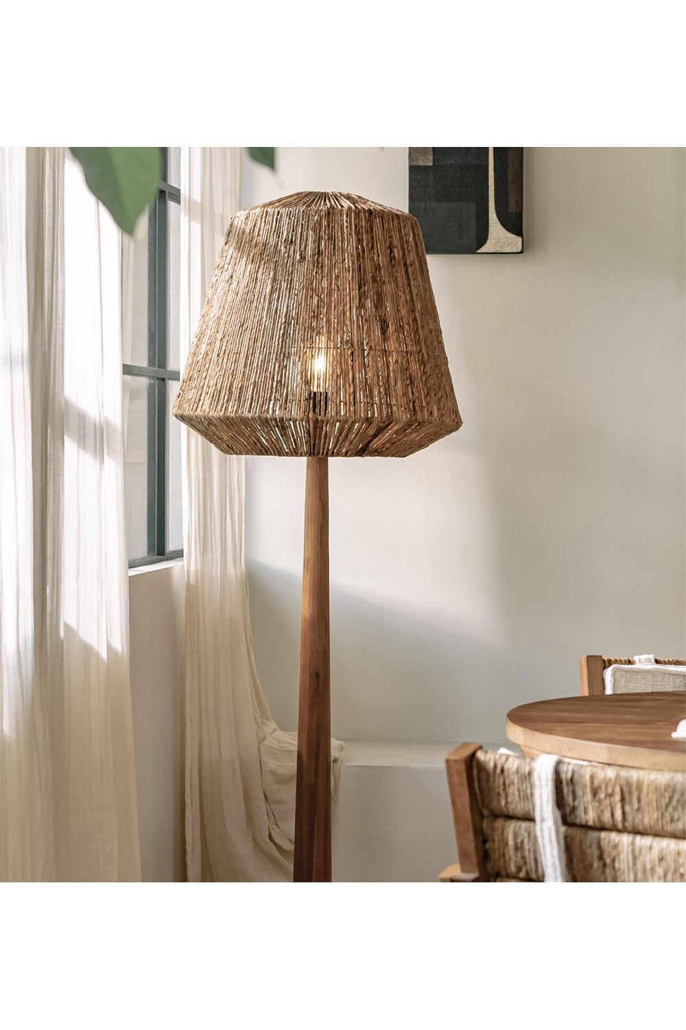 Abaca Floow Lamp | dBodhi Crown | OROA.com