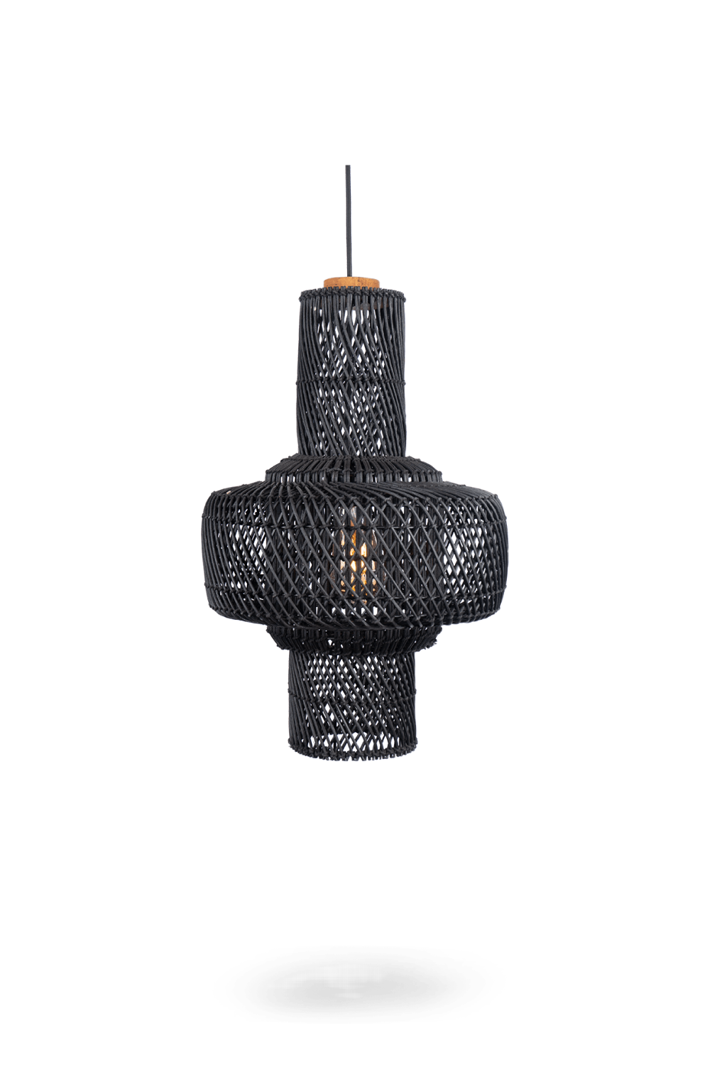 Black Rattan Lampshade | dBodhi Elements | OROA.com
