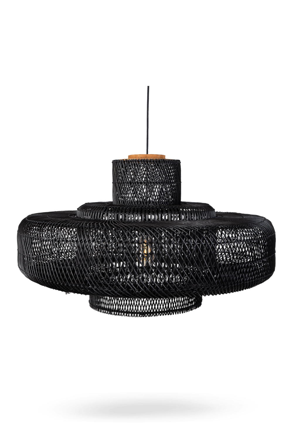 Black Rattan Lampshade | dBodhi Elements | OROA.com