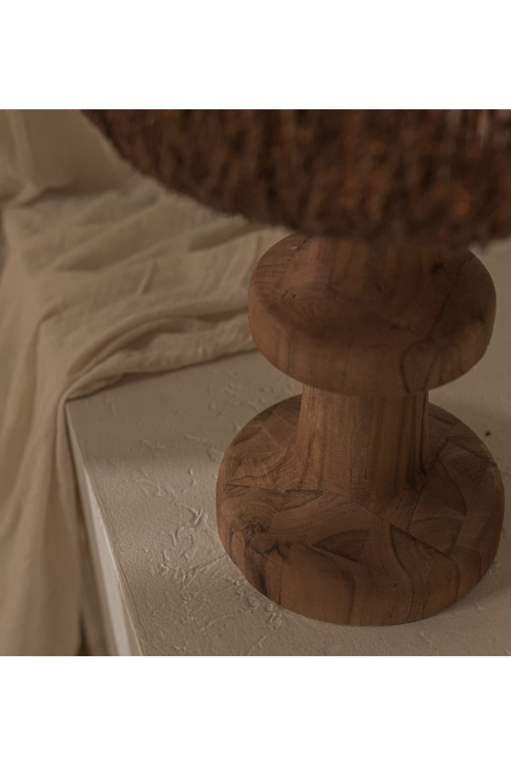 Coconut Fiber Table Lamp L | dBodhi Ivy | OROA.com