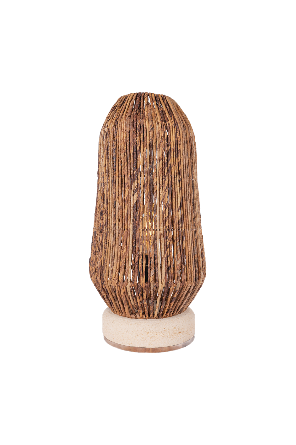 Diamond-Shaped Fiber Table Lamp | dBodhi Obelisk | OROA.com