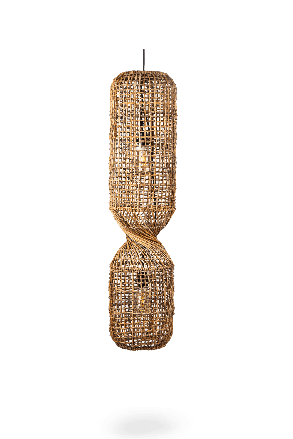 Abaca Rustic Hanging Lamp | dBodhi Twister Koi | OROA.com