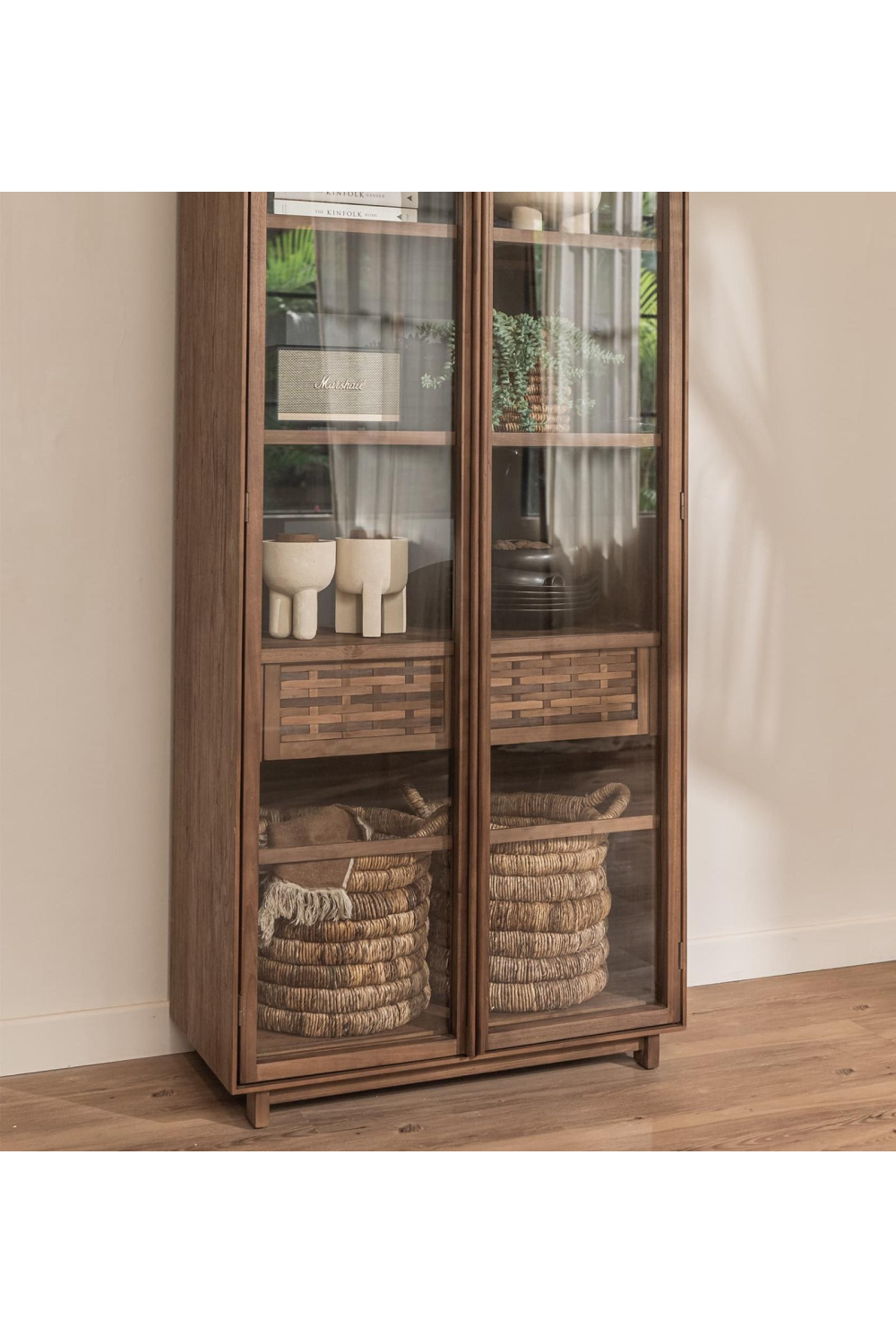 Scandi Teak Display Cabinet | dBodhi Motion | OROA.com