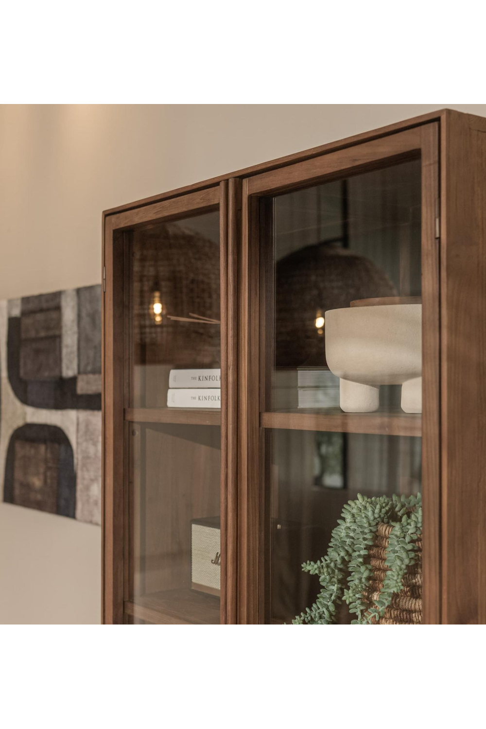Scandi Teak Display Cabinet | dBodhi Motion | OROA.com