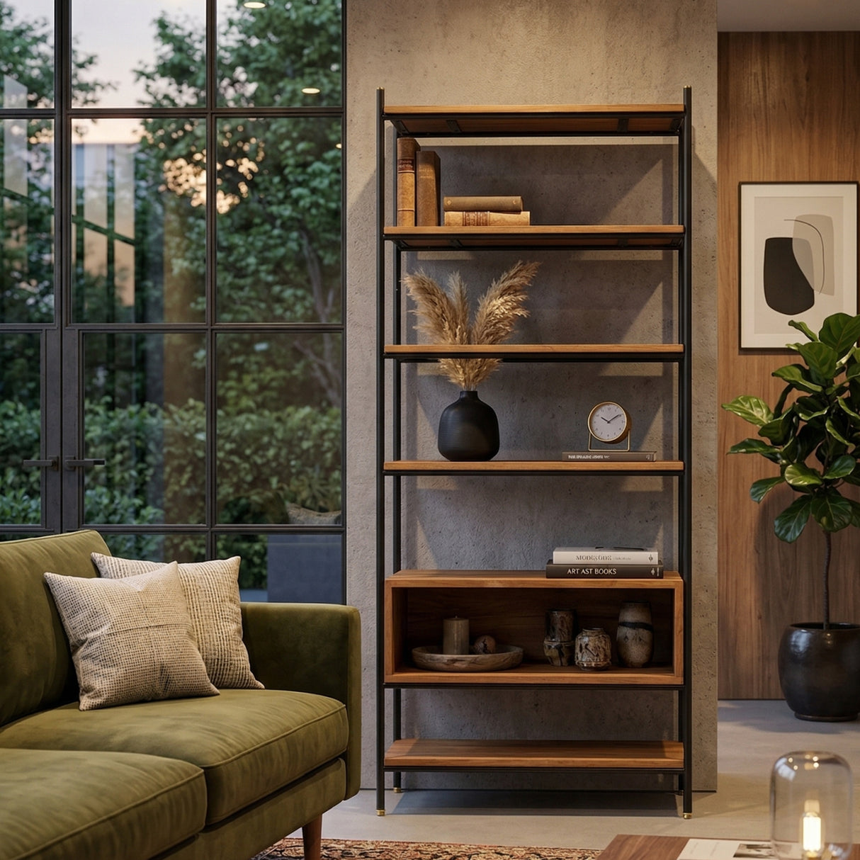 Wooden Open Cabinet | Oroa.com