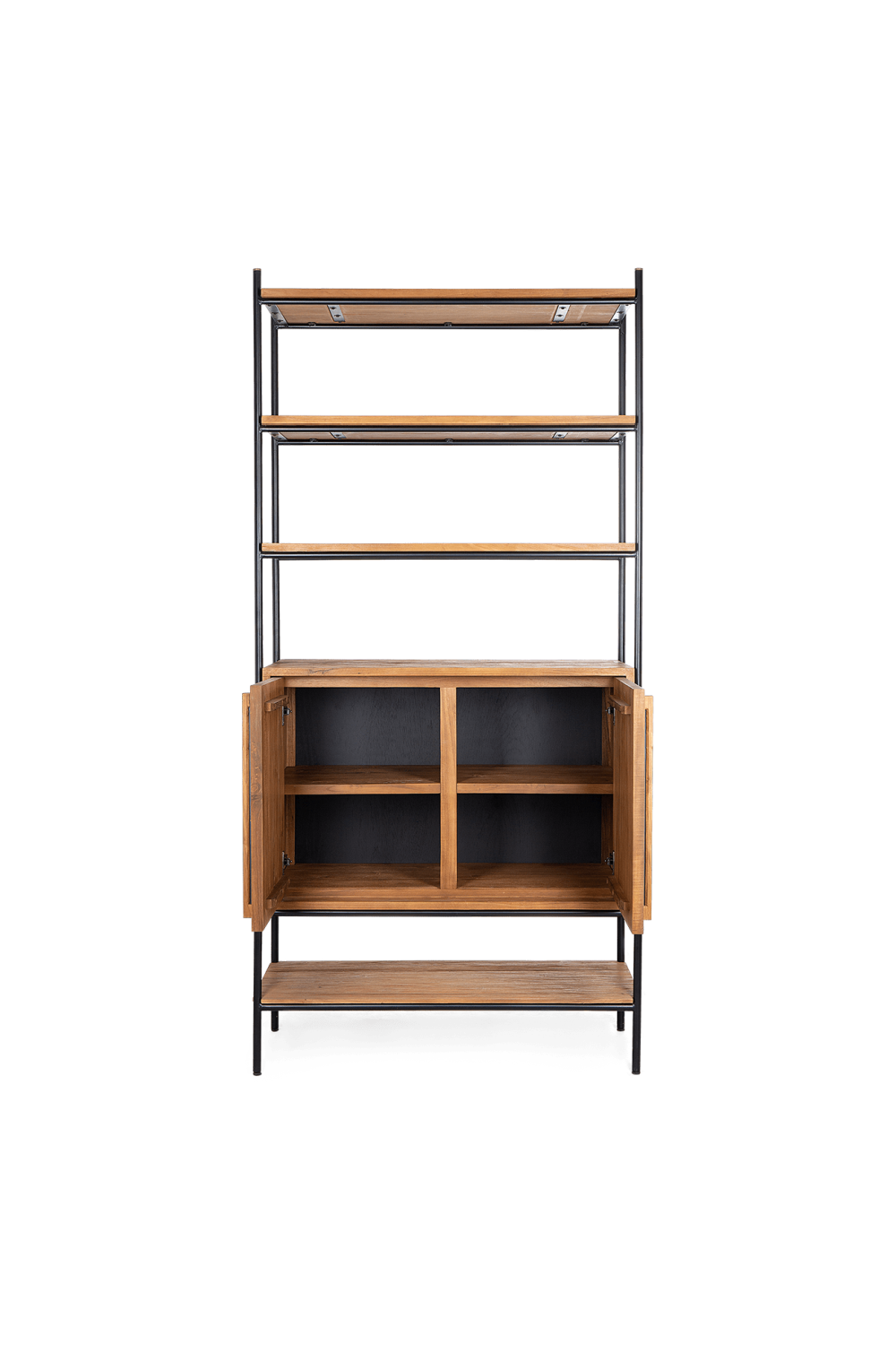 Wooden Cabinet With Open Shelves | dBodhi Outline | OROA.com
