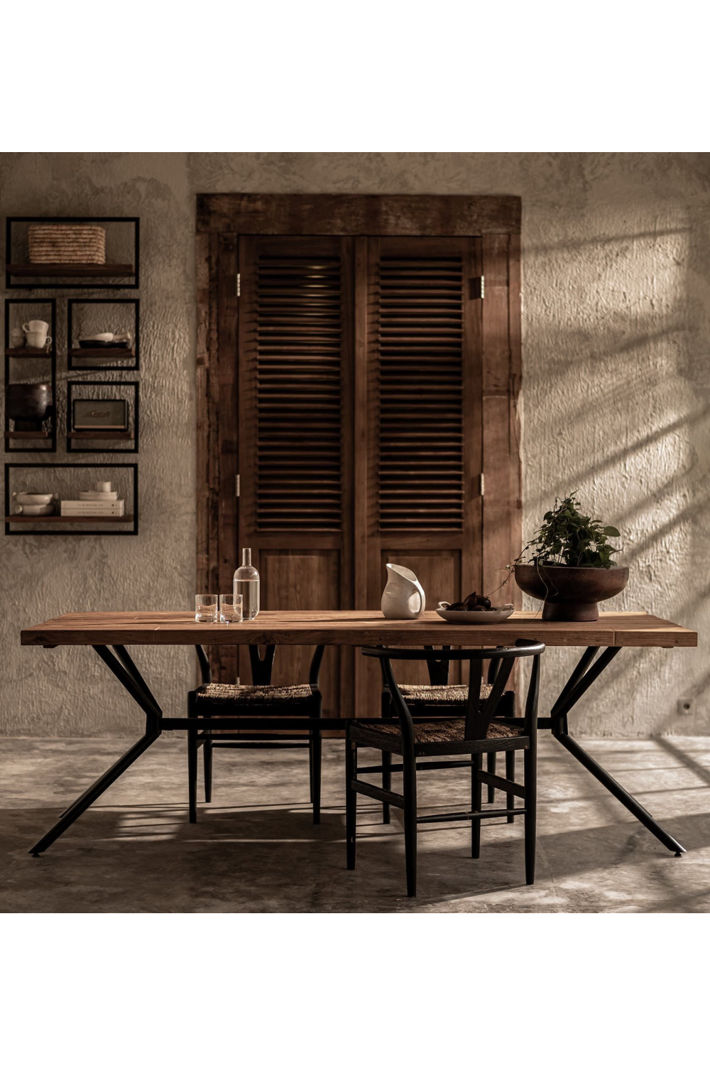Rectangular Wooden Top Dining Table | dBodhi Oxo | OROA.com