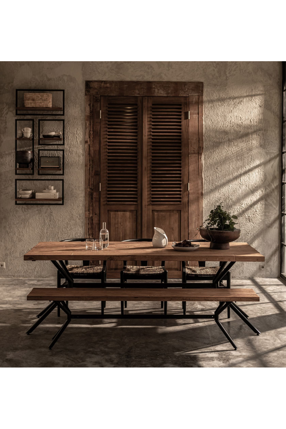 Rectangular Wooden Top Dining Table | dBodhi Oxo | OROA.com