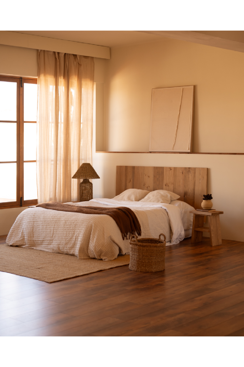 Pine Wood Headboard | Decowood Flanders | Oroa.com