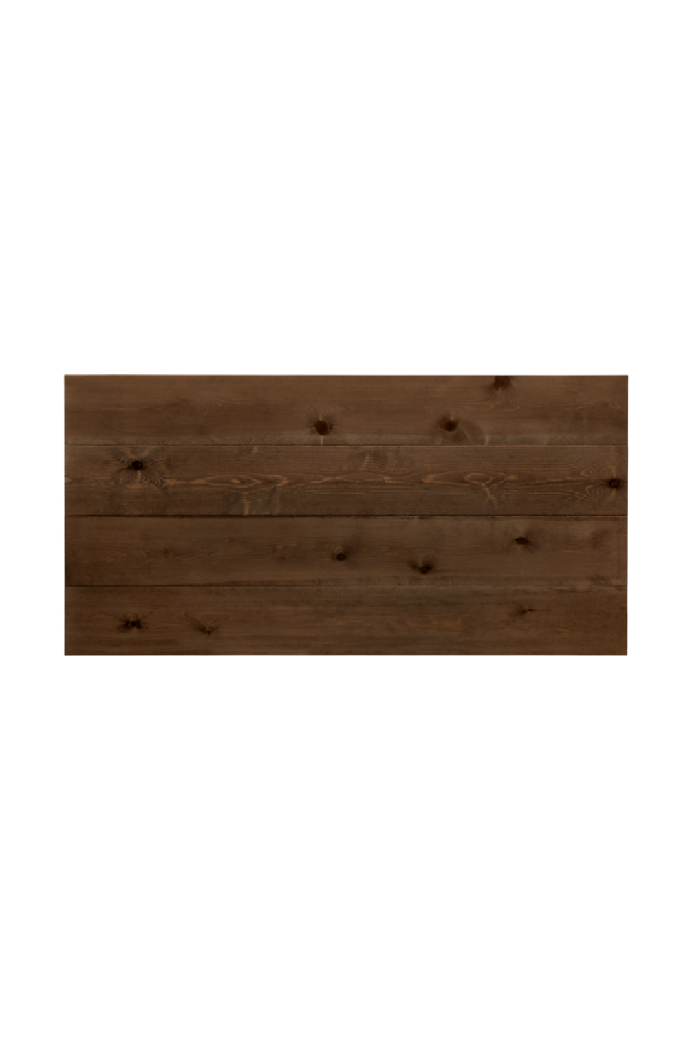 Straight-Cut Pine Wood Headboard | Decowood Flanders | Oroa.com