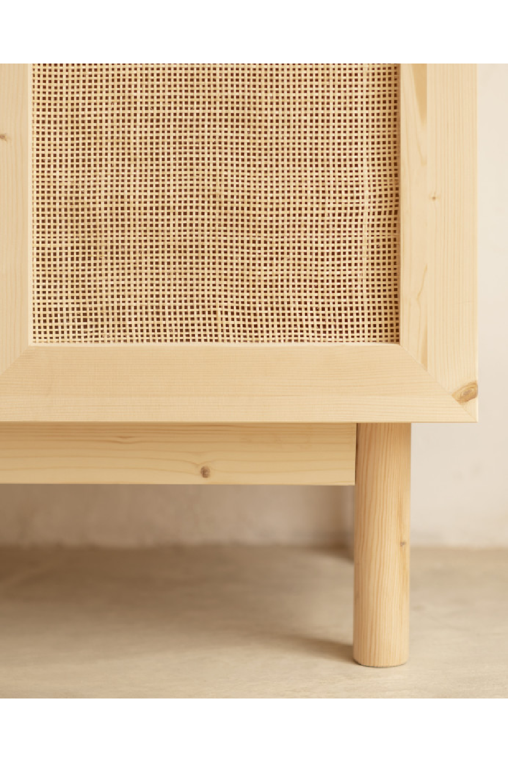 Rattan 2-Door Sideboard | Decowood Frida | Oroa.com