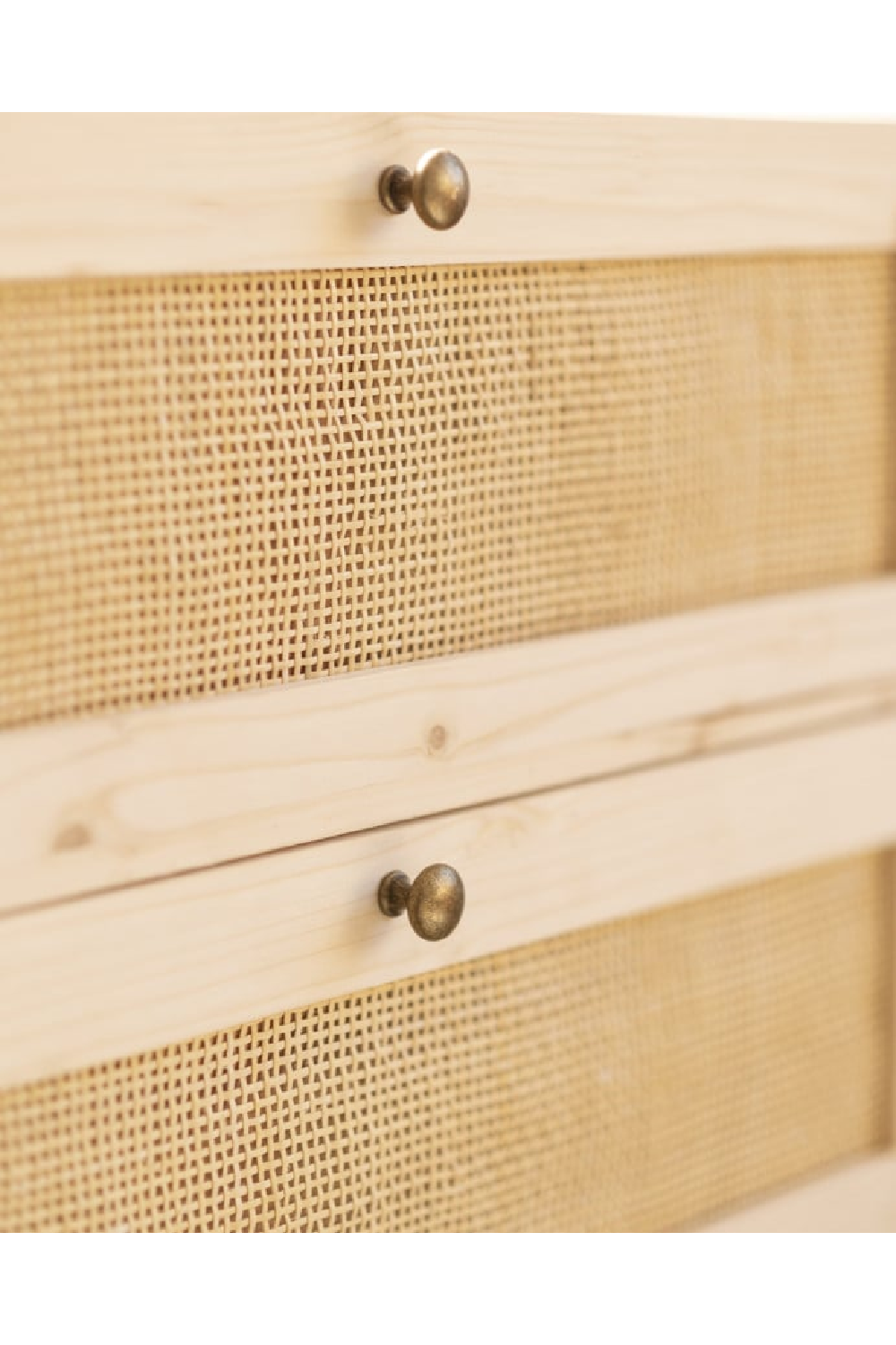 Rattan Weave 6-Drawer Chest | Decowood Frida | Oroa.com