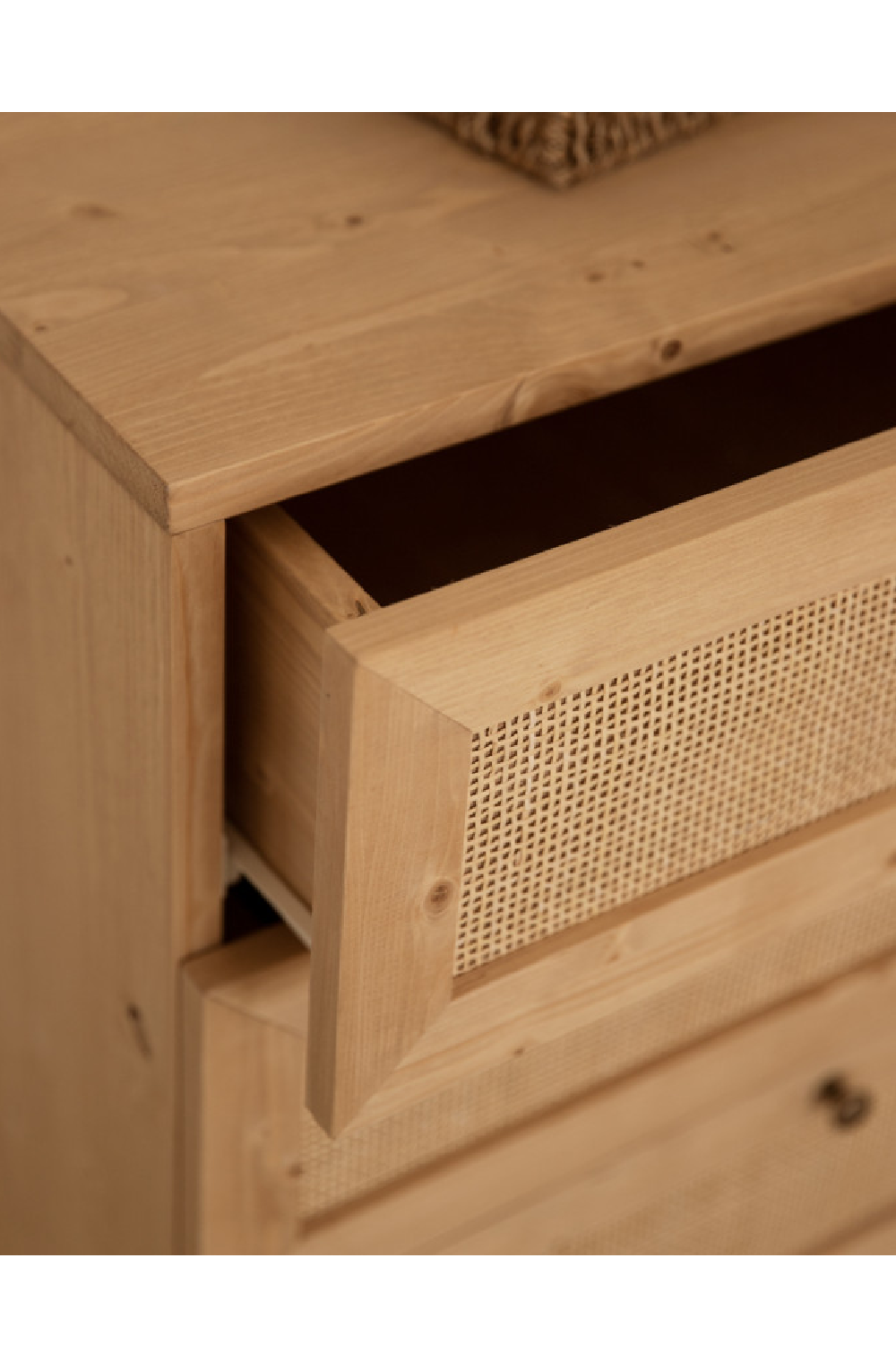 Rattan Weave 6-Drawer Chest | Decowood Frida | Oroa.com