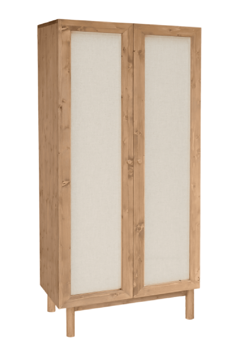 Fabric 2-Door Cabinet | Decowood Linen | Oroa.com