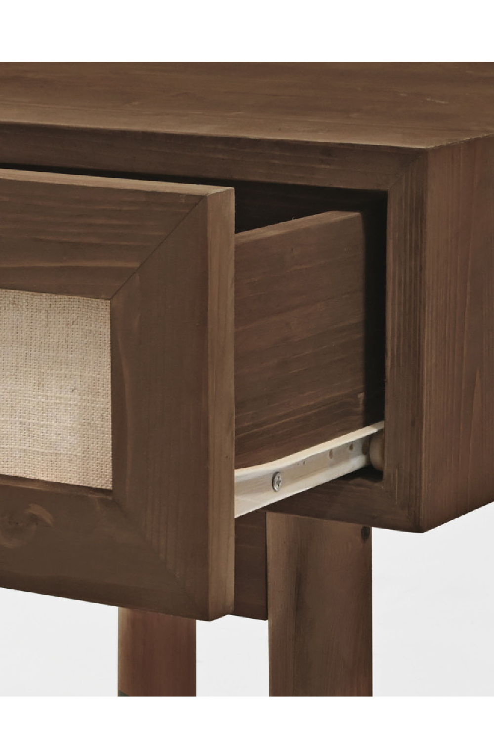 Fabric 1-Drawer Bedside Tables (2) | Decowood Linen | Oroa.com