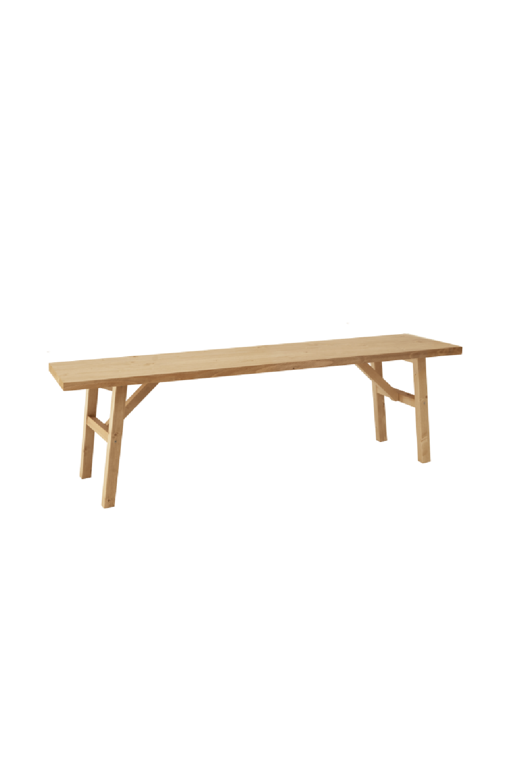 Scandinavian Wooden Bench | Decowood Siep | OROA.com