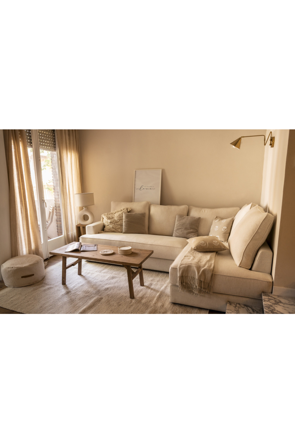 Scandinavian Wooden Coffee Table | Decowood Siep | OROA.com