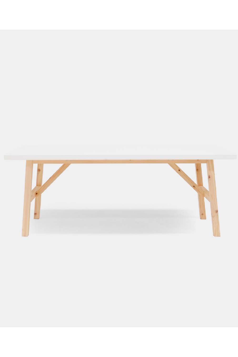 Scandinavian Wooden Dining Table | Decowood Siep | OROA.com