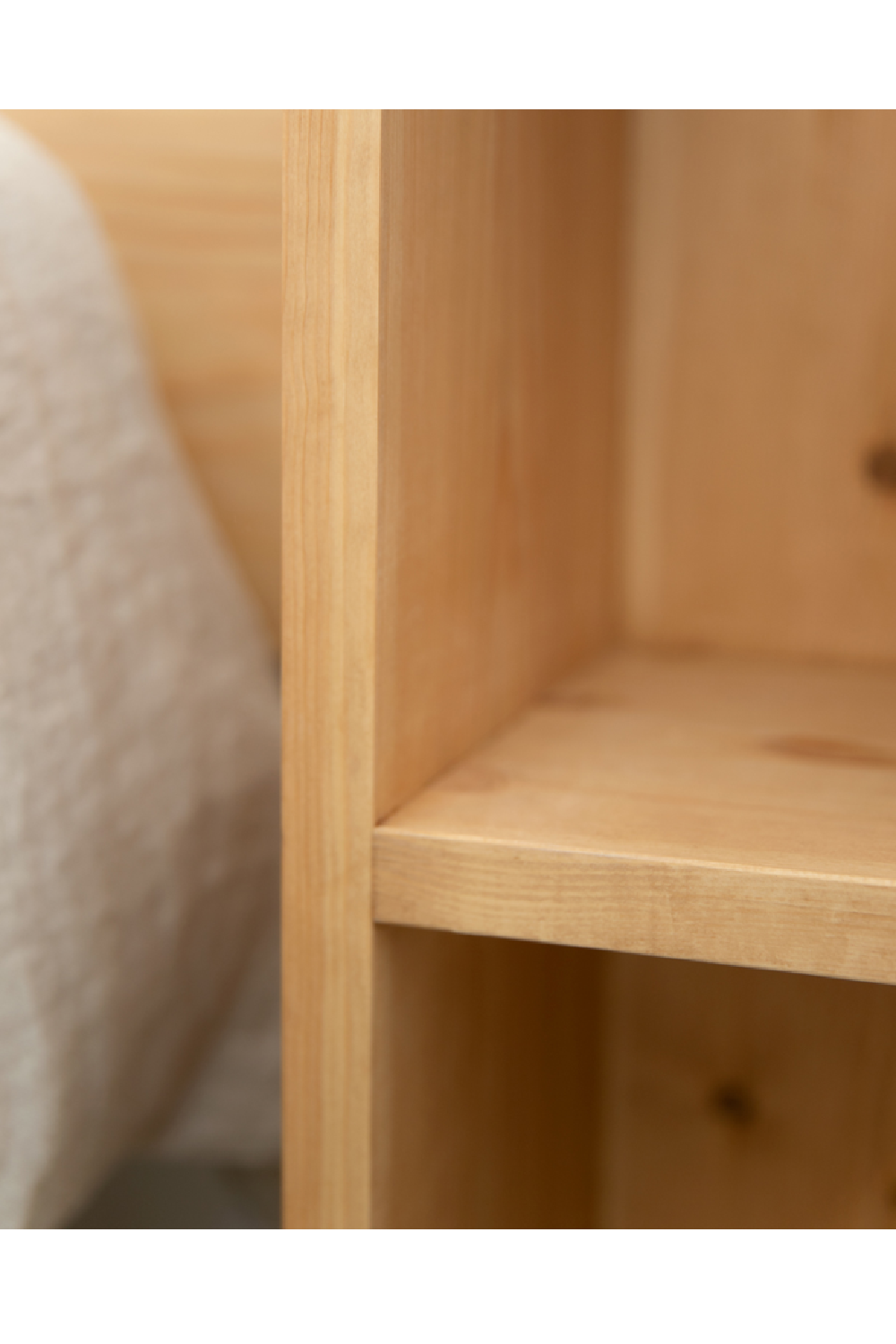 Fir Wood Bedside Table | Decowood Lina | Oroa.com