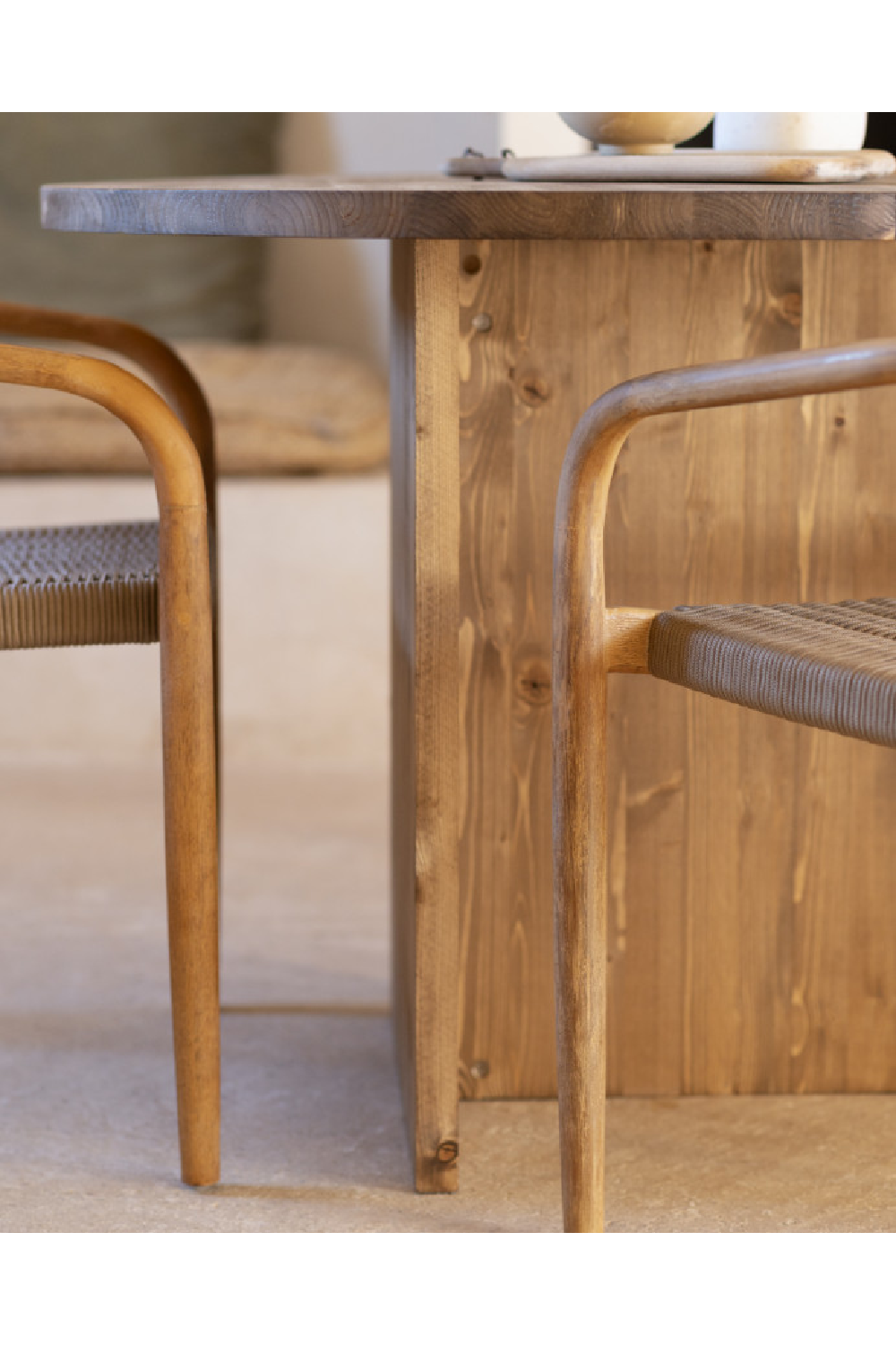 Asymmetrical Oval Coffee Table | Decowood Mur | Oroa.com