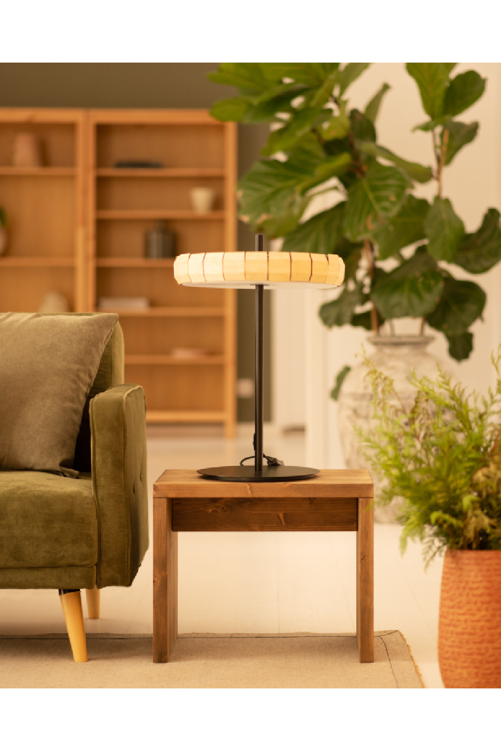 Angular Solid Wood Stool | Decowood Telva | Oroa.com