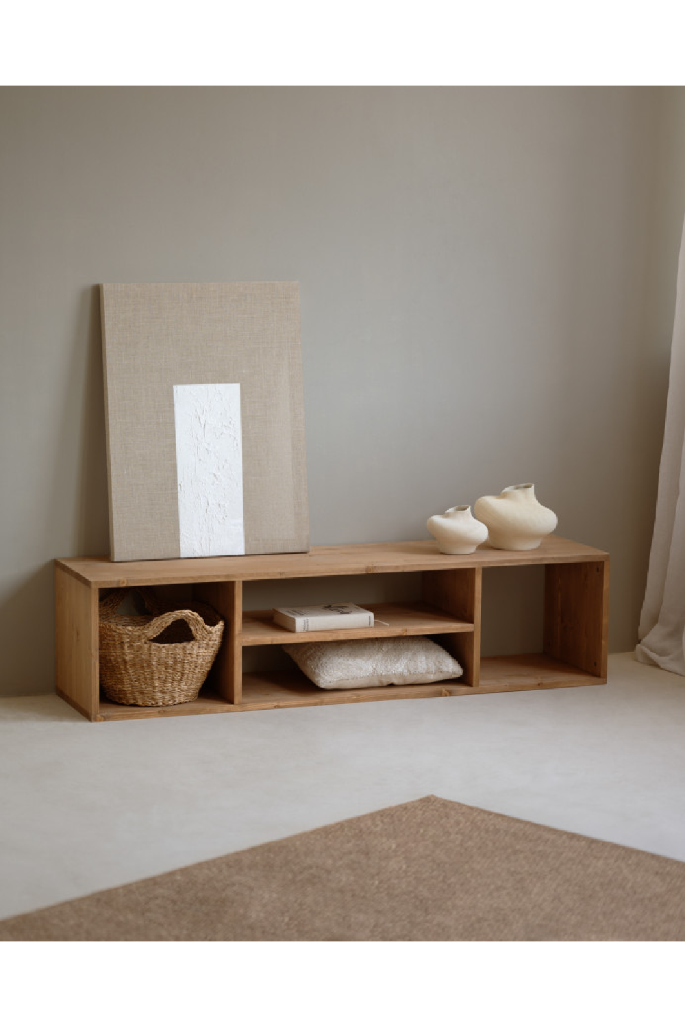 Open Shelves TV Cabinet | Decowood Hera | Oroa.com