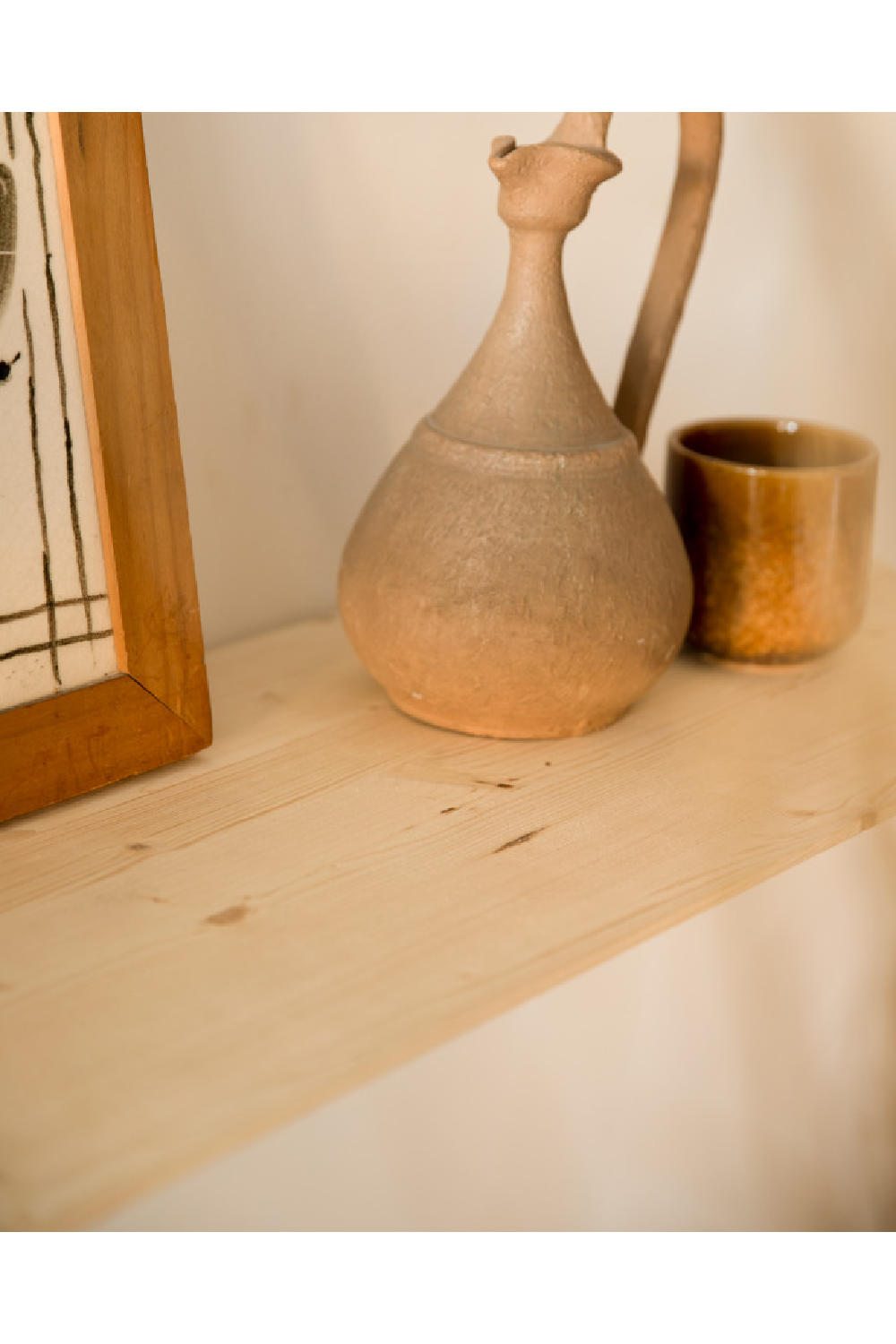 Solid Wood Hanging Console | Decowood Bloom | Oroa.com